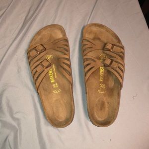 Tan Birkenstock’s